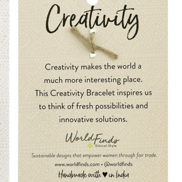 Kantha Connection Bracelet - Creativity - Picture 2 of 4